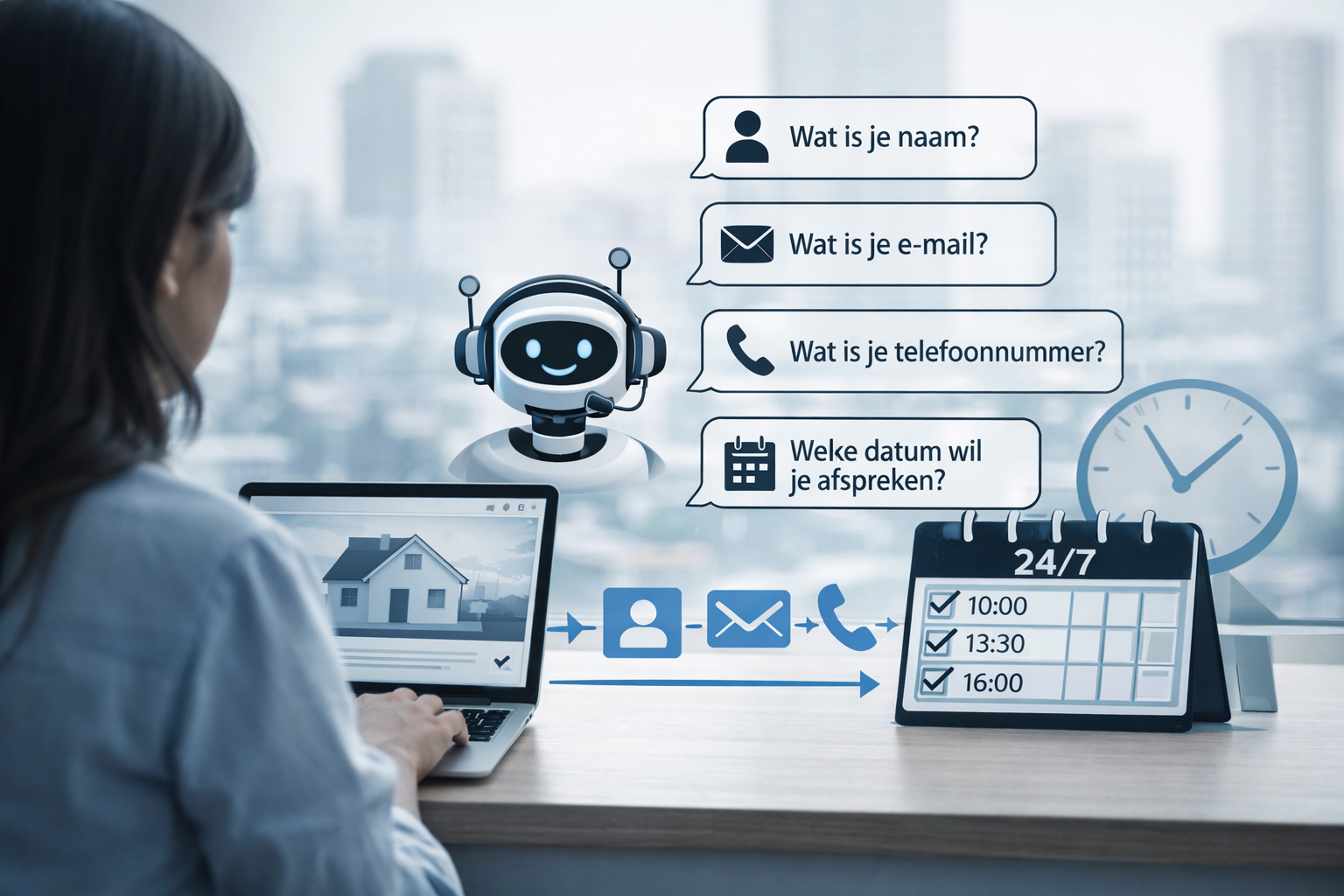 aidesk afspraken chatbot
